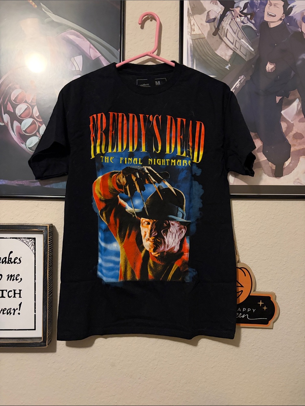 Freddy's Dead The Final Nightmare Graphic Tee - Black - CVLA